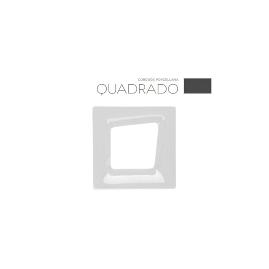 Cobogó Manufatti Quadrado Branco Brilhante 20x20cm - Imagem principal - 1172cf6b-9b79-4b20-96f9-8dabe234db5e