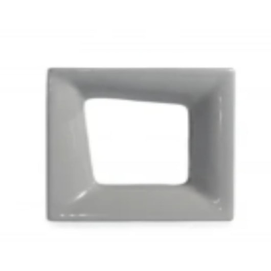 Cobogó Porcelana Quadrado Carbono Acetinado Manufatti 20X20Cm - Imagem principal - bce83f53-6076-4412-947e-84997f354247