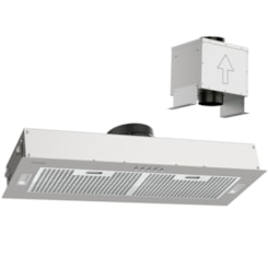 Coifa De Embutir Em Aço Inox Incasso 75 Split Tramontina 220v 75cm