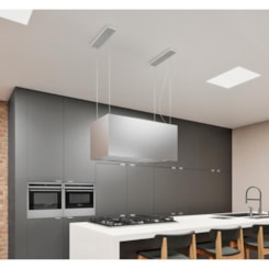 Coifa De Ilha Cube Isla 90 SIlent Tsmart Tramontina