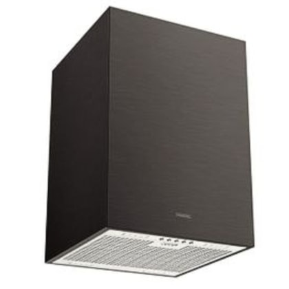 Coifa de Ilha Square Isla 40 Silent em Aço Inox Black Steel e Tratamento Anti Digitais 40cm 220V Tramontina