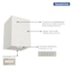 Coifa de Ilha Square Isla 40 Silent em Aço Inox com Acabamento Scotch Brite e Revestimento Acústico 220V Tramontina - 2d80c583-e80d-4e3f-910c-5c110c4580c5
