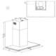 Coifa de Parede Slim Wall 90 em Aço Inox com Acabamento Scotch Brite 90 cm 220V Tramontina - 54b0b971-0a81-49fe-ac65-341a12d3b31e