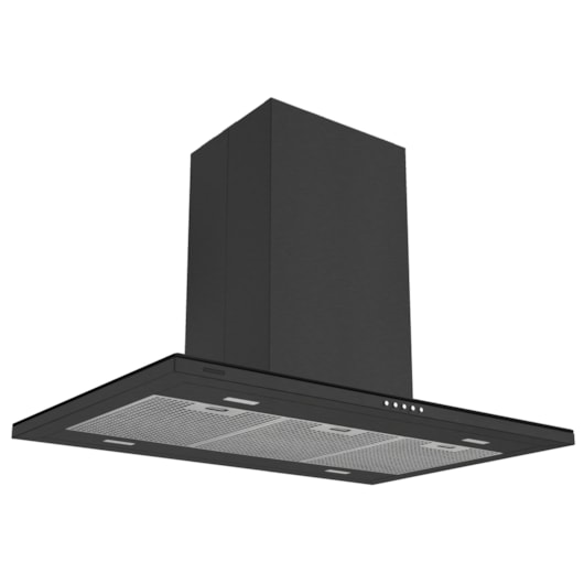 Coifa Slim Isla 90 em Aço Inox com Acabamento Black Steel 220V Tramontina - Imagem principal - 9ae453cb-5354-4cf7-ac15-eb732488272e