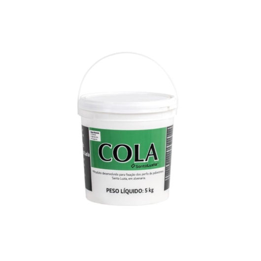 Cola Para Instalação Balde 5kg Santa Luzia - Imagem principal - 615f0333-e229-4f43-8411-c627168c457f