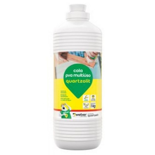 Cola Pva Multiuso 1kg Quartzolit - Imagem principal - 27905009-8a2a-4537-b14d-e525408a54dc