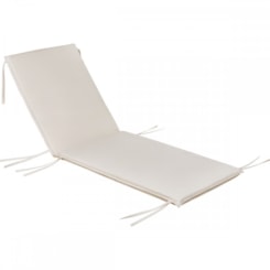 Colchonete Para Espreguiçadeira Impermeável 193x65cm Branco 10799/074