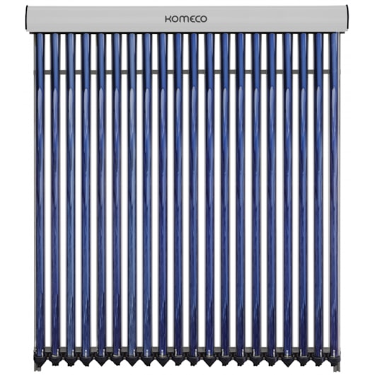 Coletor Solar Tubo A Vácuo Com 20 Tubos Baixa Pressão A316 G4 Komeco - Imagem principal - e8397659-fb05-4140-91c7-c3b6718fc562