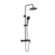 Coluna De Chuveiro Com Monocomando E Ducha Manual Vega Matte Black Roca - 84f9d480-46b6-49b6-ad07-347b4503f358