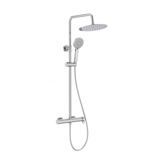 Coluna Para Chuveiro Com Monocomando E Ducha Manual Vega Plus Cromado Roca - Imagem principal - 061ea524-1bf2-4313-8d16-4be9634e0a22
