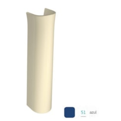 Coluna Para Lavatório Aspen/izy/ravena C10 Azul Deca