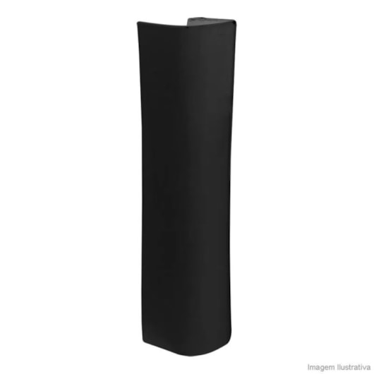 Coluna Para Lavatório Fit Preto Celite - Imagem principal - fcc4b3d4-335a-4abd-b223-3ca44b7d4710