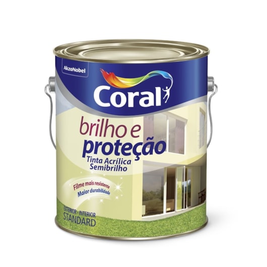 Complemento Parede Brilho Para Tinta Brilhante Transparente 3.6l Coral - Imagem principal - 92e111e2-6c6e-41f2-8313-49841183bfb8