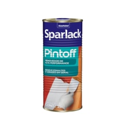 Complemento Verniz Pintoff Transparente 1l Sparlack Coral