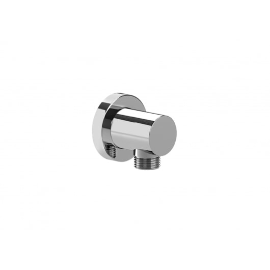 Conexão De Água 1/2 Para Ducha Manual Cromado Roca - Imagem principal - 780f1a16-9223-4199-b346-9f12c385de8f