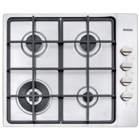 Cooktop A Gás 4 Queimadores Square 4gx He 60 Inox 94701/214 Bivolt Tramontina - Imagem principal - 4cfec602-0a99-4719-a044-3258df4436b9