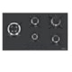 Cooktop A Gás 5 Bocas Side Plus 5gg Tri 90  94709/301 Bivolt Vidro Preto Tramontina - 0762d10e-5d54-417f-85f6-e873a3b04fe2