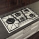 Cooktop a Gás Design Collection Penta Glass Full 5 GG W 90 em Vidro Temperado e Trempes em Ferro Fundido Tramontina - fd04e448-7ec4-466b-ab9e-38ae000512dd