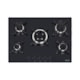 Cooktop a Gás Penta em Vidro Temperado Preto com Trempes em Aço Carbono e Acendimento superautomático 5 Bocas Tramontina - 0de543b7-21b4-44cd-a078-e0ddacf39f5f