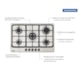 Cooktop A Gás Penta FF 5GX Tri 75 Aço Inox E Trempes Em Ferro Fundido Com Acendimento Superautomático Com 5 Queimadores Tramontina - 6c16c54f-b51b-4080-82a1-0b9af2576d32