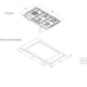 Cooktop A Gás Penta Plus 5 Bocas Inox E Trempes Em Ferro Fundido Tramontina - 1ff1f456-a07b-4b0f-aef6-1dc2580e8348