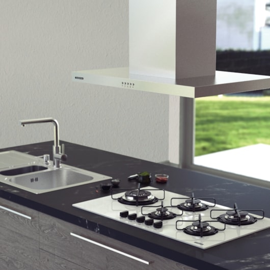 Cooktop a Gás Penta Side Plus em Vidro Temperado Branco com Trempes em Aço Carbono e Acendimento superautomático e 5 Bocas Tramontina - Imagem principal - 98aee947-b37a-4cab-a748-476f2840e27f