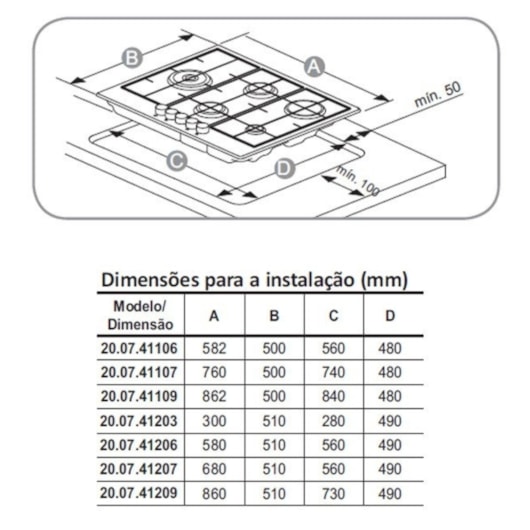 Cooktop A Gás Zurique 1 Boca Aço Inox 30Cm Bivolt Debacco - Imagem principal - ee67ec0c-4291-4f4c-bdab-563ce1fd063c