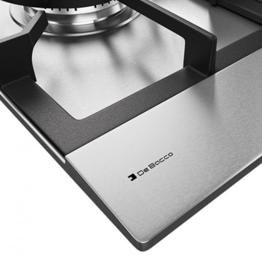 Cooktop A Gás Zurique Aço Inox Debacco 90Cm 5 Bocas - Imagem principal - 9184bc74-10d1-435a-9e22-c7b8c8801eb6