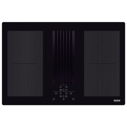 Cooktop Indução Tramontina Duo 4ei 80 Com Coifa Integrada Em Modo Exaustão 220 V