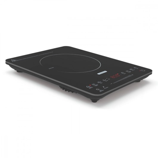 Cooktop Portátil Por Indução Slim Touch Ei30 Tramontina 220v - Imagem principal - 7e1805b5-5d8b-451f-a57c-fb3aa3ac820d