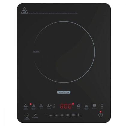 Cooktop Portátil Por Indução Slim Touch Tramontina 127v