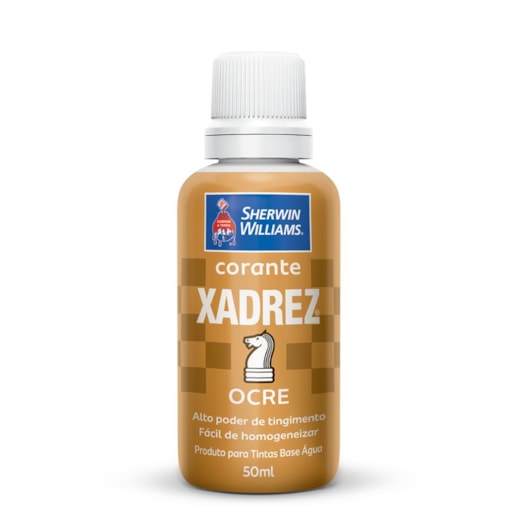 Corante Líquido Xadrez Ocre Sherwin Williams - Imagem principal - 0df679af-5ac3-4b9a-a634-1afe32c0b55d
