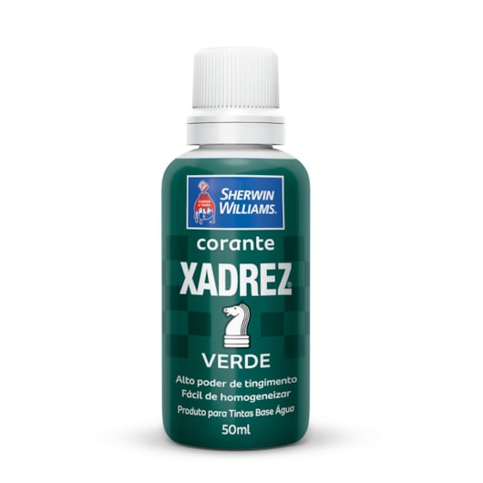 Corante Líquido Xadrez Verde Sherwin Williams - Imagem principal - 9e0221b4-d5b3-4cc9-9e6a-778beeb0e871