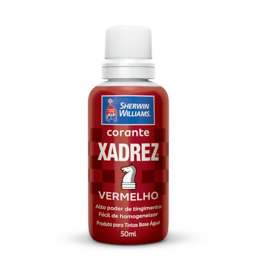 Corante Líquido Xadrez Vermelho  Sherwin Williams - Imagem principal - a0dc9aeb-75d3-4a3c-9cc2-f3ea20c40d8a