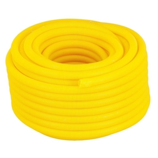 Corrugado Flexível Amarelo 20mm Rolo Com 50m Amanco - Imagem principal - 080a5c80-c98c-4d49-b572-82fa85845259