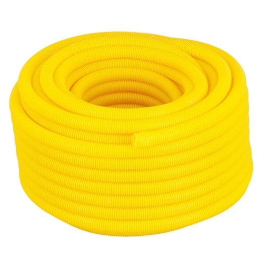 Corrugado Flexível Amarelo 32mm Rolo Com 25m Amanco - Imagem principal - a7023224-d495-4b87-8c42-30c79df15101