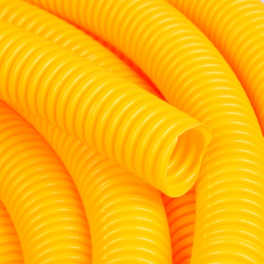 Corrugado Flexível Amarelo 32mm Rolo Com 25m Amanco - Imagem principal - 7f495bb6-d840-4d84-ac0c-79836d10e6df