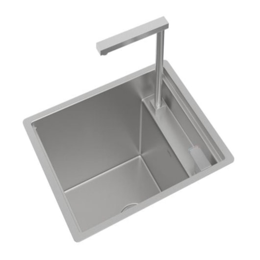 Cuba Cozinha Suprahide Inox Deca 50X40cm - Imagem principal - f4744c67-7b3a-44dc-93b2-b9ca449e6fdc