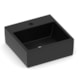Cuba De Apoio 410x410 Com Mesa Basic Q1 Mate Black Celite - d97f019f-91cf-4d5a-8fc5-7d679dd667ff