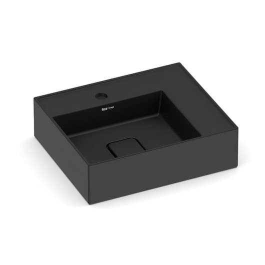 Cuba de apoio com Mesa Platinum Preto Roca 45,5x38,5 cm - Imagem principal - 3ed9c855-af89-4e9f-ae36-083e88a7c195
