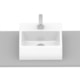 Cuba De Apoio Com Mesa pq33 Optica Branco Roca 33x33cm - 76f0b68e-2f84-4d51-b736-5624d58603b0