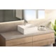 Cuba De Apoio Luxo Quadrada Com Mesa 41x41cm Branco Docol - c9b2fe34-f7de-412e-ae9d-81ce54e390d5