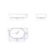 Cuba De Apoio Oval Com Mesa Slim Branco Deca 60 cm - df9b0cb9-0121-4eff-b6c7-15076d1f2bf9