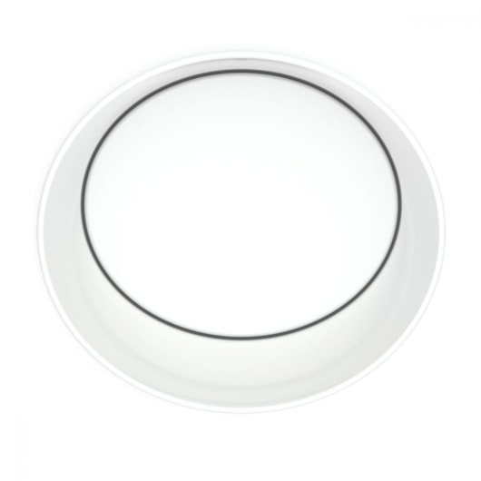 Cuba de Apoio Oval Design D5 Branco Celite 45x40cm  - Imagem principal - 28bc1dec-f8b5-4bde-ae03-8da60ae66a65