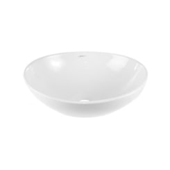 Cuba De Apoio Oval Lx082 Branca Lexxa 40x35x15cm