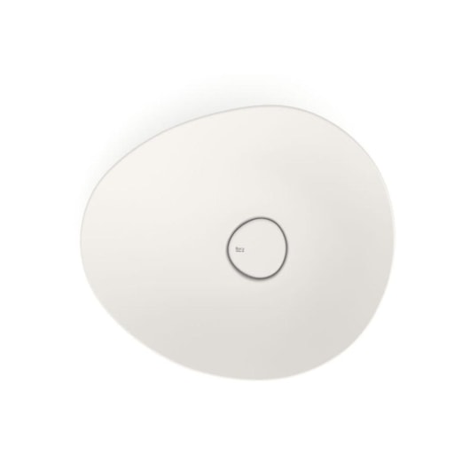 Cuba de Apoio Oval Ohtake Beige Roca 62,5x38,5cm - Imagem principal - 470db337-13dc-4756-8c0a-58a5eabcbdb4