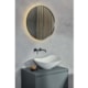Cuba de Apoio Oval Ohtake Branco Matte Roca 47x40,5cm - 65a6cf05-be9c-4171-9c83-25c39cb79d97