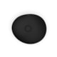 Cuba de Apoio Oval Ohtake Matte Black Roca 47x40,5cm - 45320126-6e31-4700-bd7e-fd35851d3696