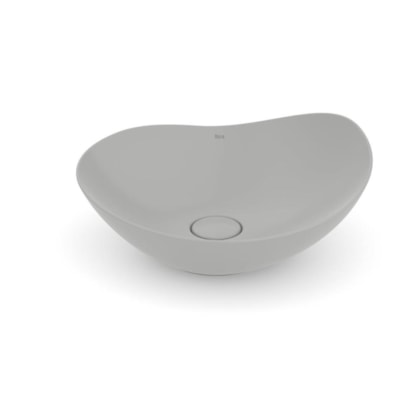 Cuba de Apoio Oval Ohtake Stone Roca 47x40,5cm