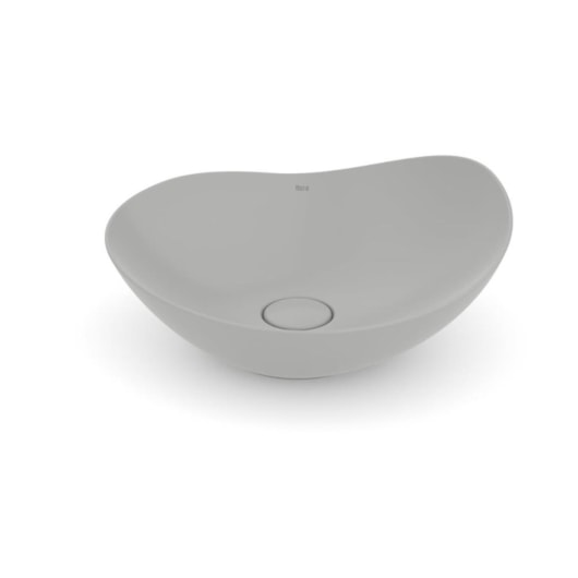 Cuba de Apoio Oval Ohtake Stone Roca 47x40,5cm - Imagem principal - a6aa3c8c-f951-41cc-b5ed-5fcae0c11a71